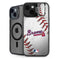 MLB Atlanta Braves Game Ball iPhone 13 Kickstand Case